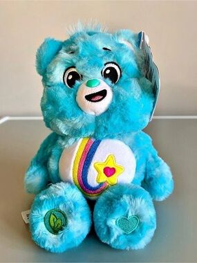 Care Bears Fun Size Fuzzy (2026) “Thanks-A-Lot Bear 9” Plush Care Bear/ECO/NWT